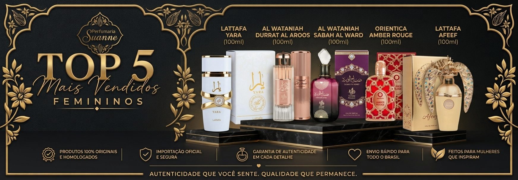 Banner Top 5 Feminino